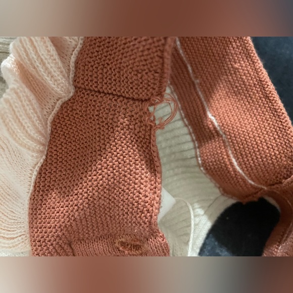 TUN TUN MARTINA ROMPER NATURAL & BABY PINK & TERRACOTA - Picture 12 of 16